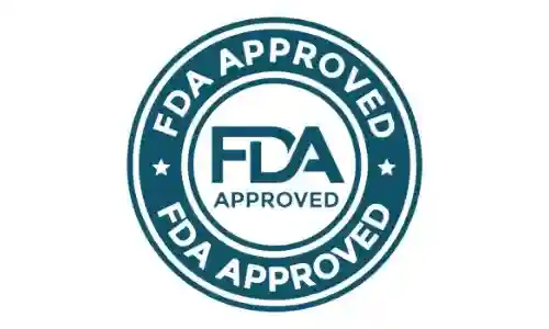 VisiFlora FDA Approved manufacturing badge