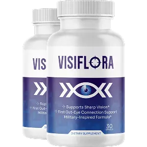 VisiFlora 3 bottle package for eye health